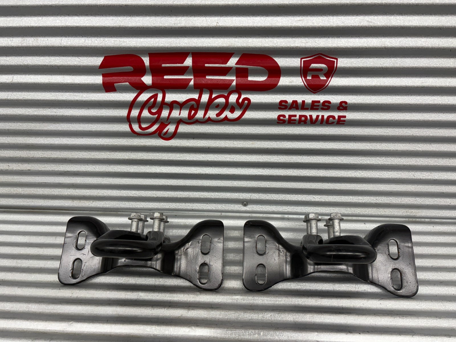 Front Tow Hooks Pair Black | Fits Ford F250 F-250 Super Duty 2017-2025 OEM