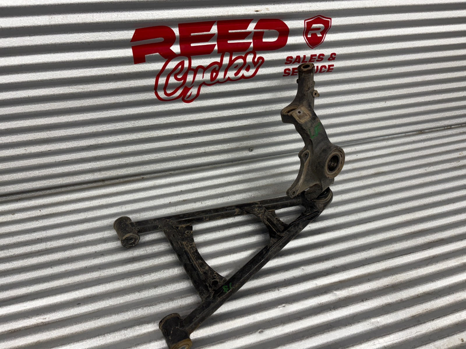 2010 Kawasaki Teryx 750 Left Front Knuckle with A-Arm OEM 39186-0096