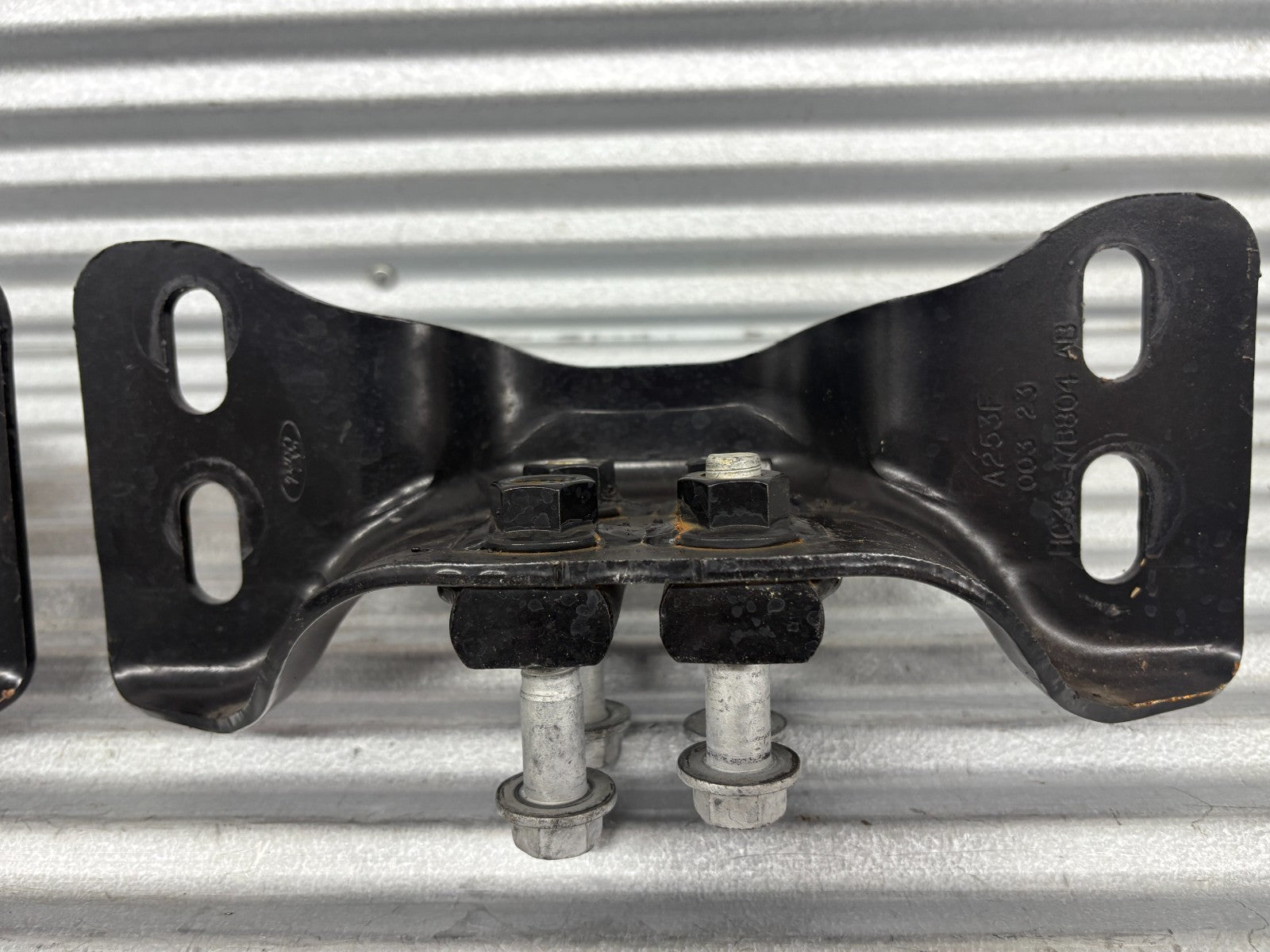 Front Tow Hooks Pair Black | Fits Ford F250 F-250 Super Duty 2017-2025 OEM