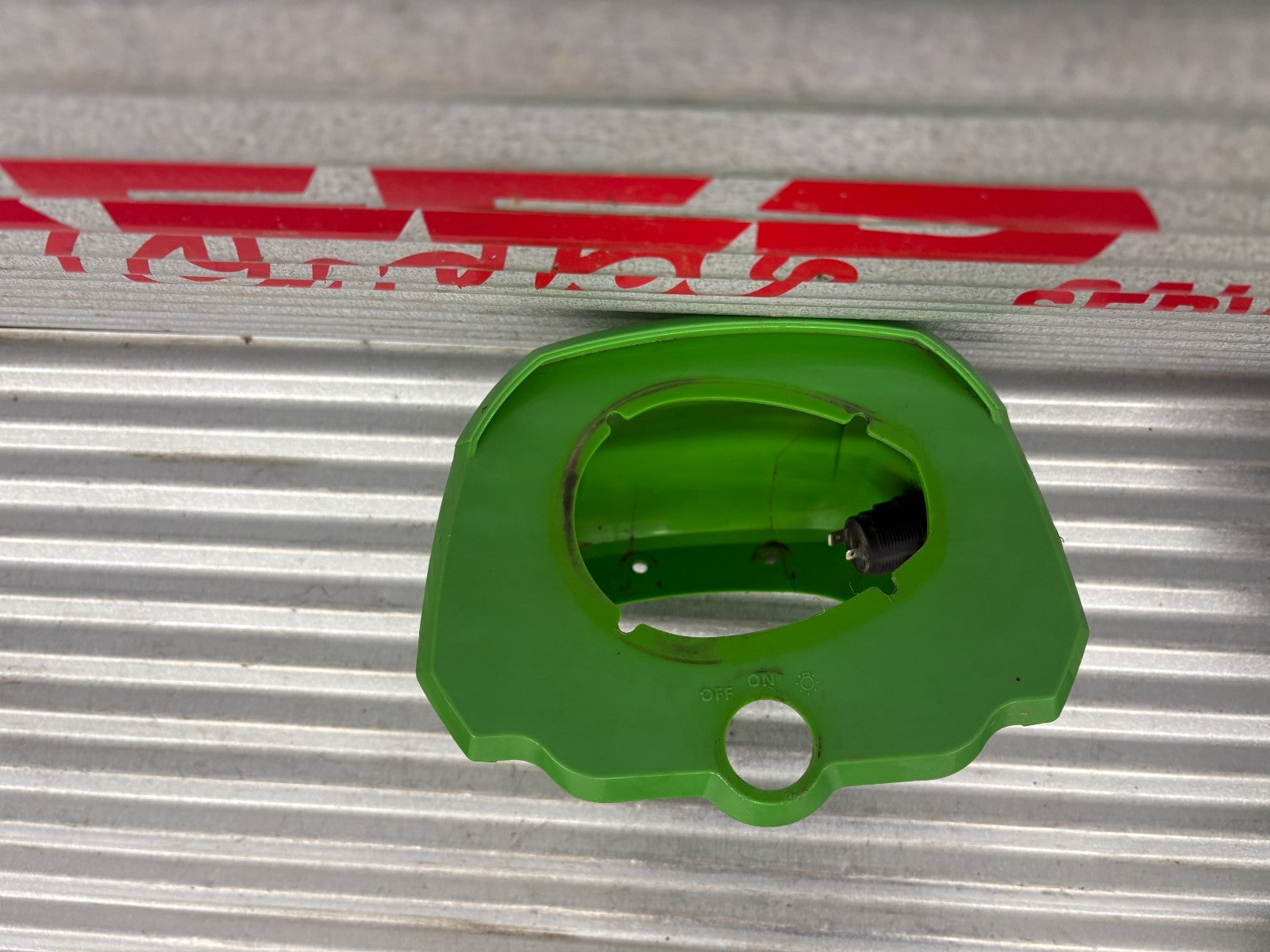 2007 Arctic Cat 400 4x4 Instrument Pod Lime Green OEM 0405-190