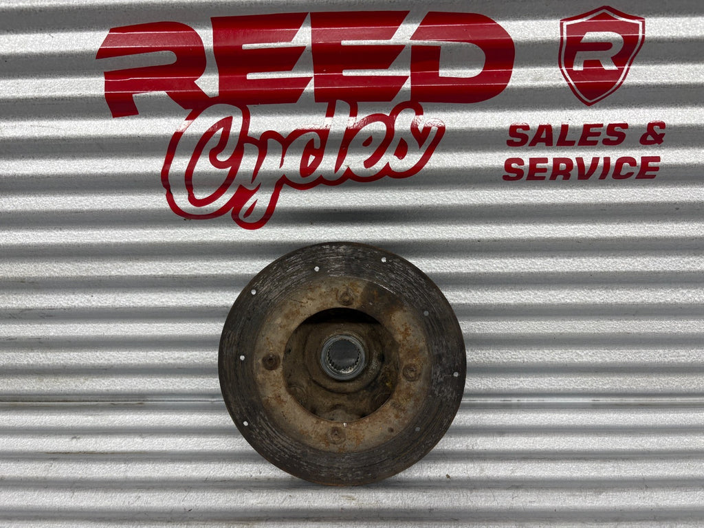 2007 Arctic Cat 400 4x4 ATV Left Front Wheel Hub & Rotor OEM 1502-462 / 1436-164