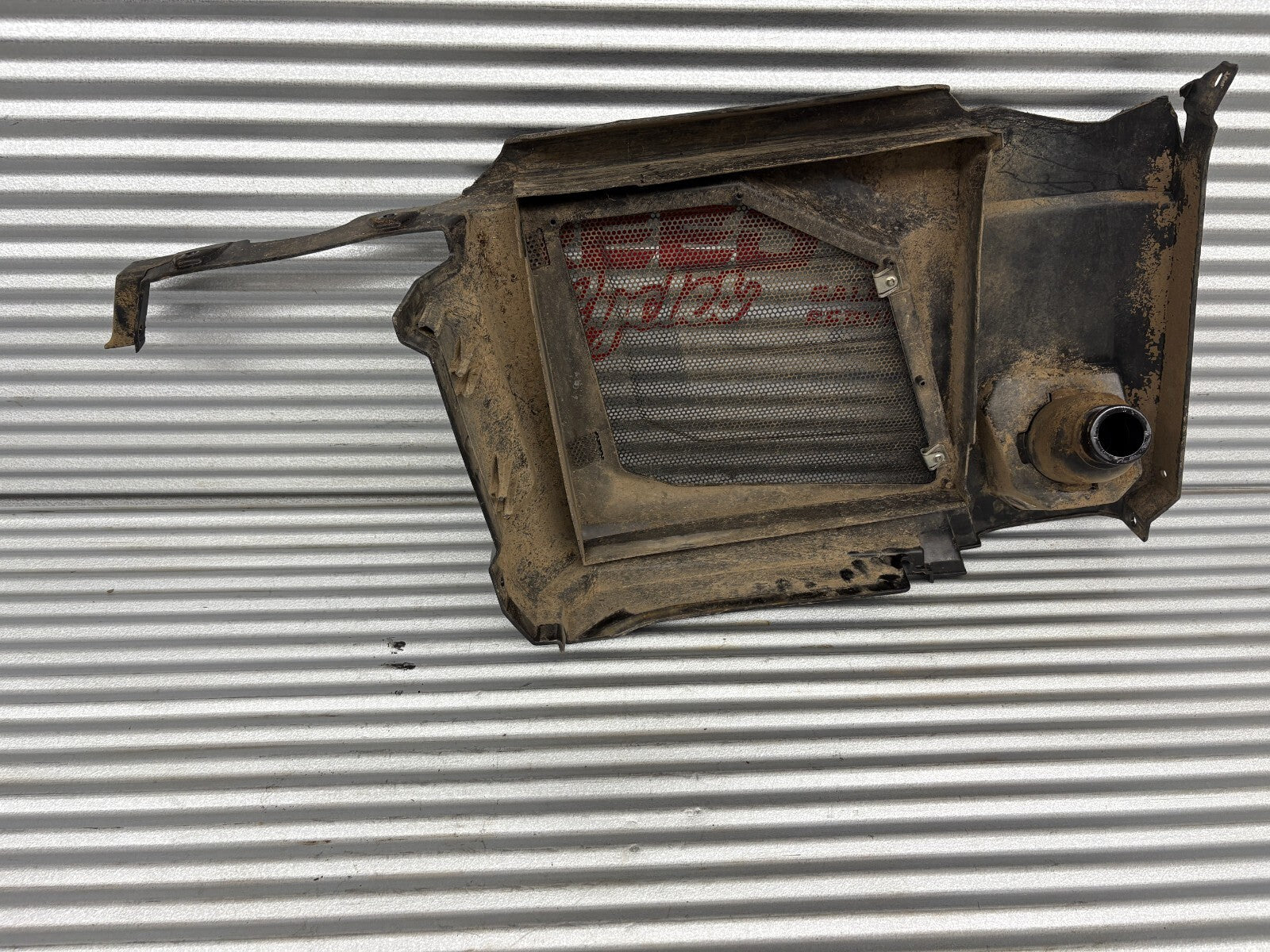 2013-2019 Polaris Brutus HDO Left Black Rear Fender w/ Rocker Panel 5439007-070