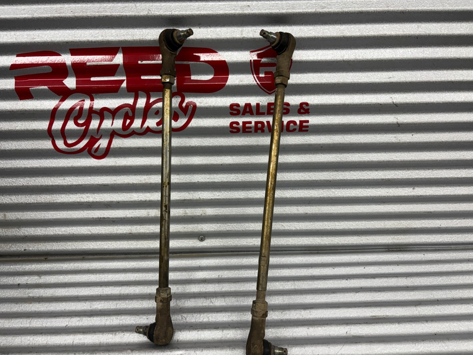 2013 Suzuki KingQuad 750 AXi Steering Tie Rods Set Pair OEM 51281-31G01