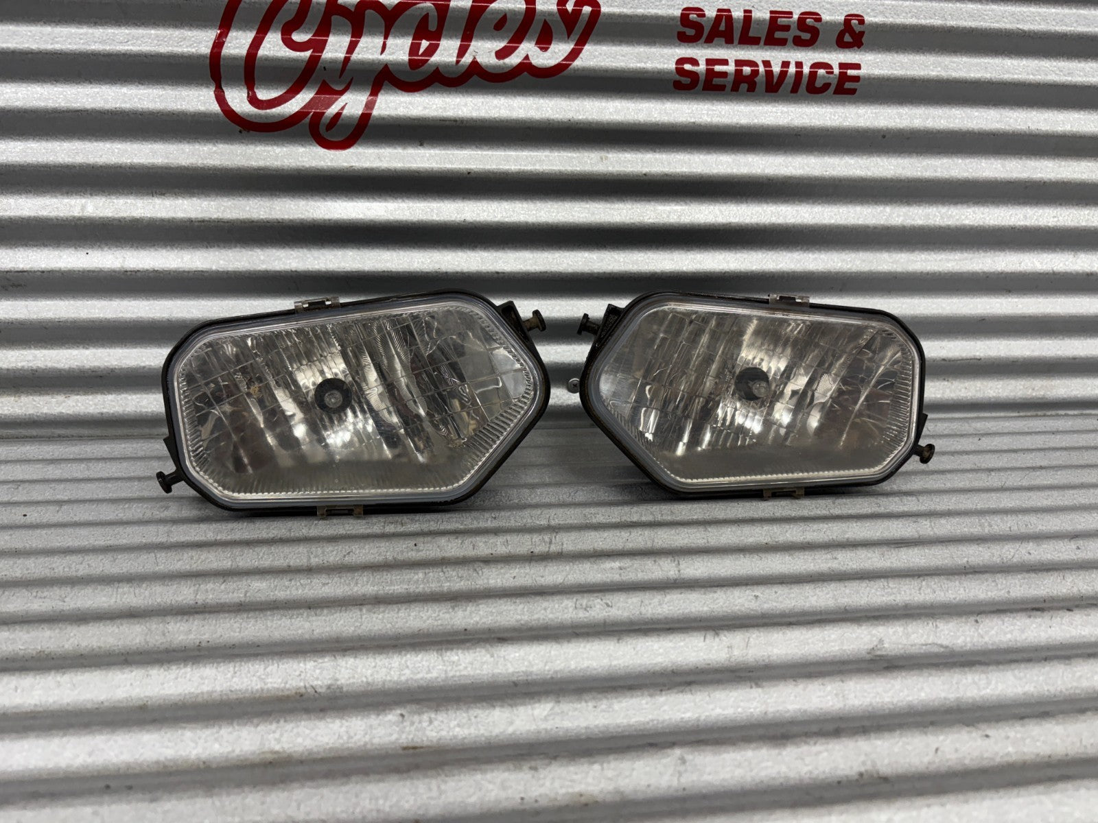 2014 Polaris Ranger crew 570 EFI Headlight Set OEM 2410615/2410616