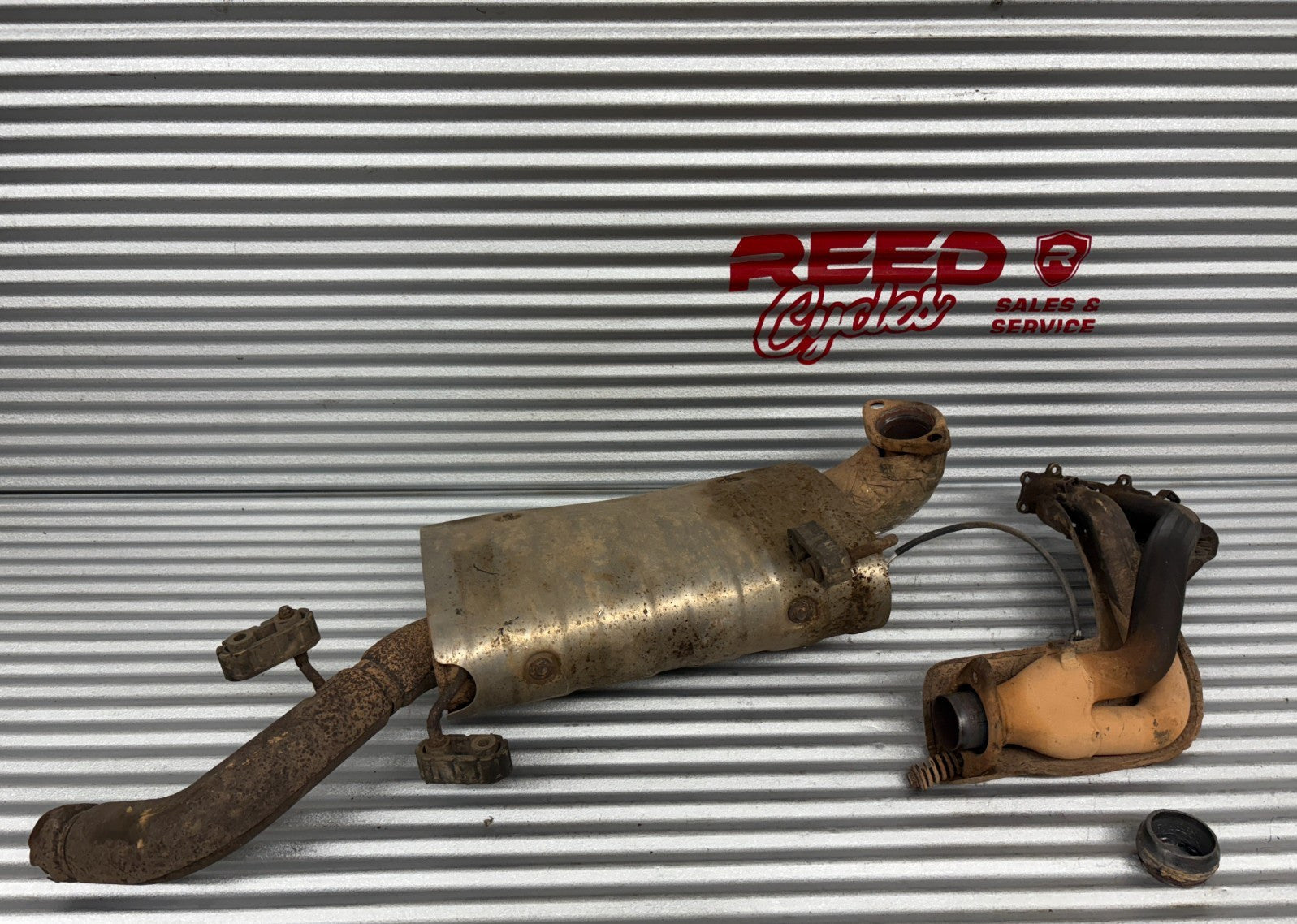 2018 Polaris Ranger XP 1000 Muffler& Header OEM 1262693 / 1263009