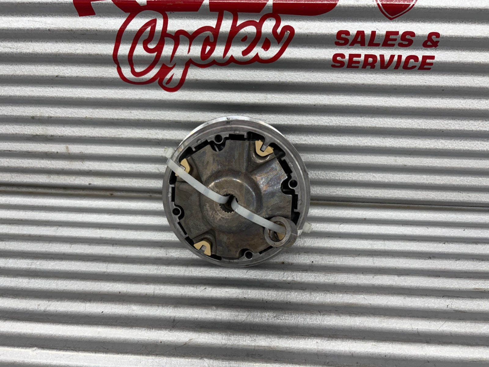 2013 Suzuki KingQuad 750 AXi Primary Drive Clutch with Bracket OEM 21110-31G00