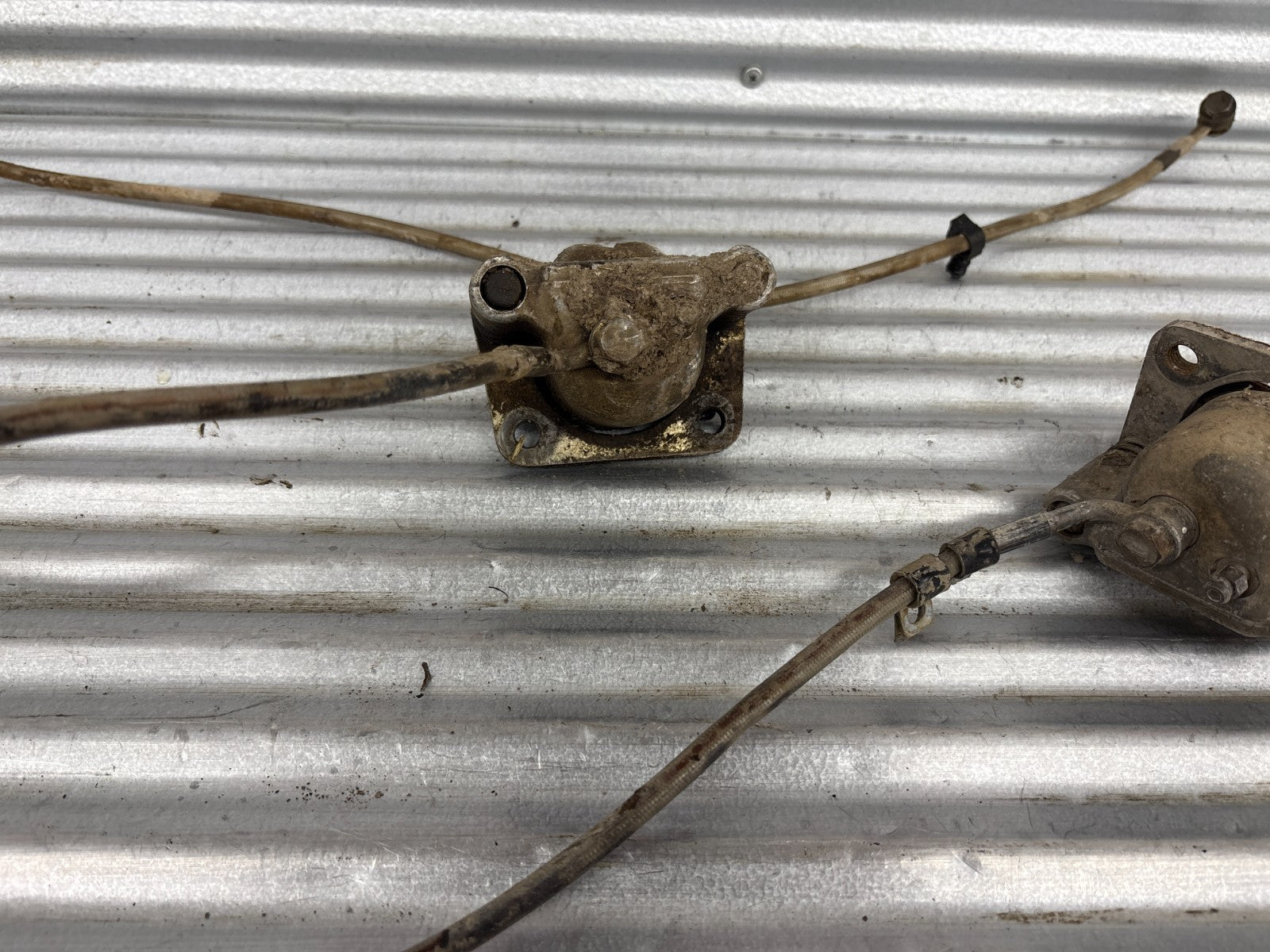 2013 Polaris Ranger XP 900 Rear Brakes Brake Lines Triple Tee OEM 1911737