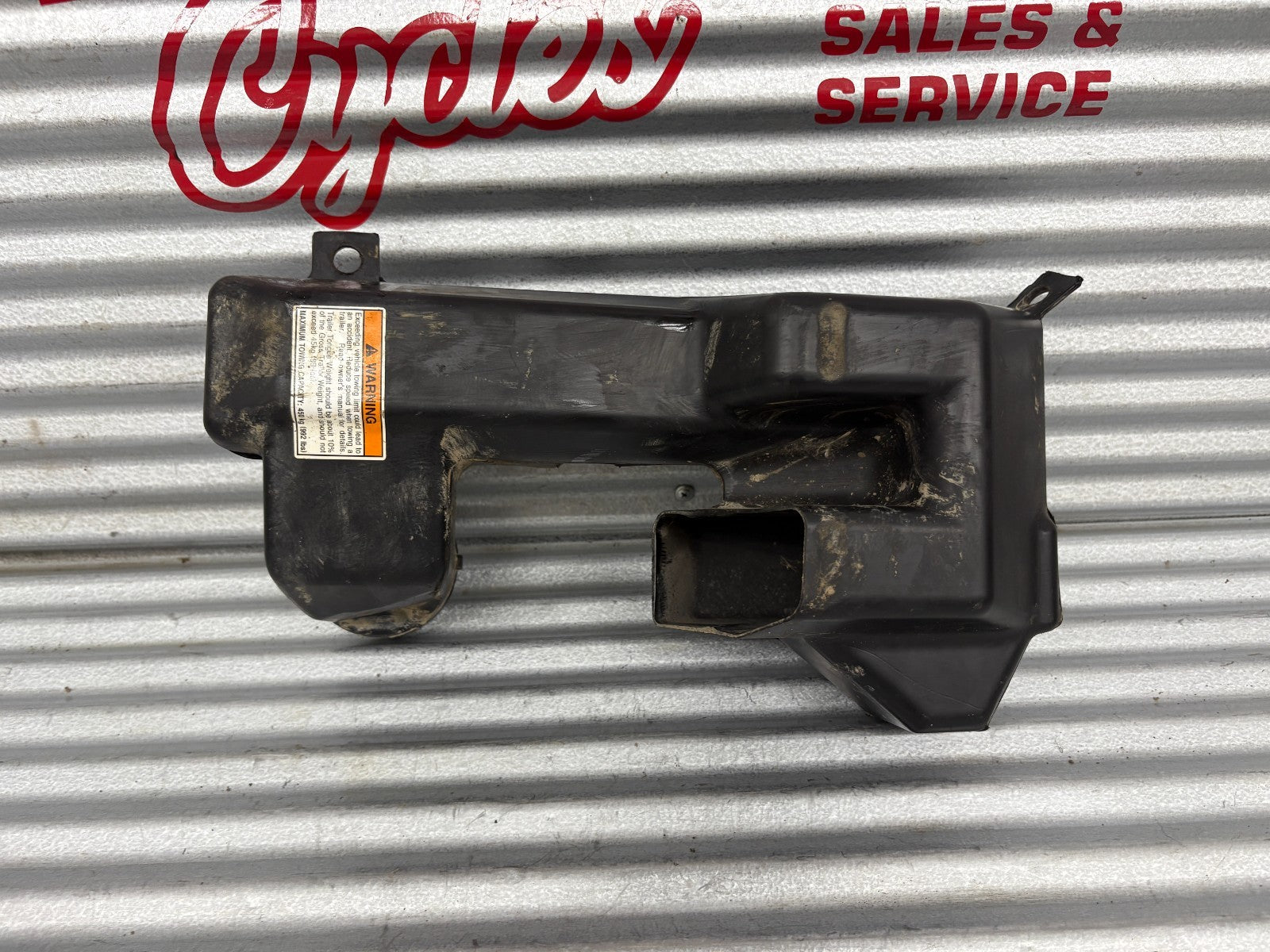 2013 Suzuki KingQuad 750 AXi Rear Belt Cooling Duct OEM 11399-31G00