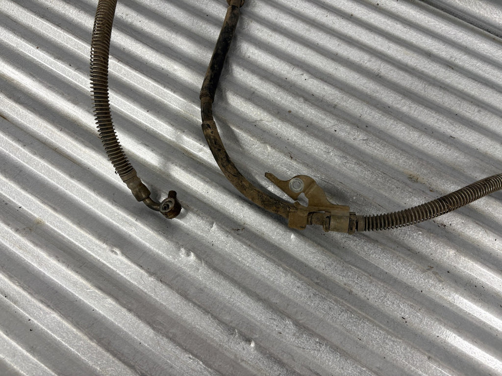 2013 Suzuki KingQuad 750 AXi Front Brake Hose Lines Set OEM 59240-31G50