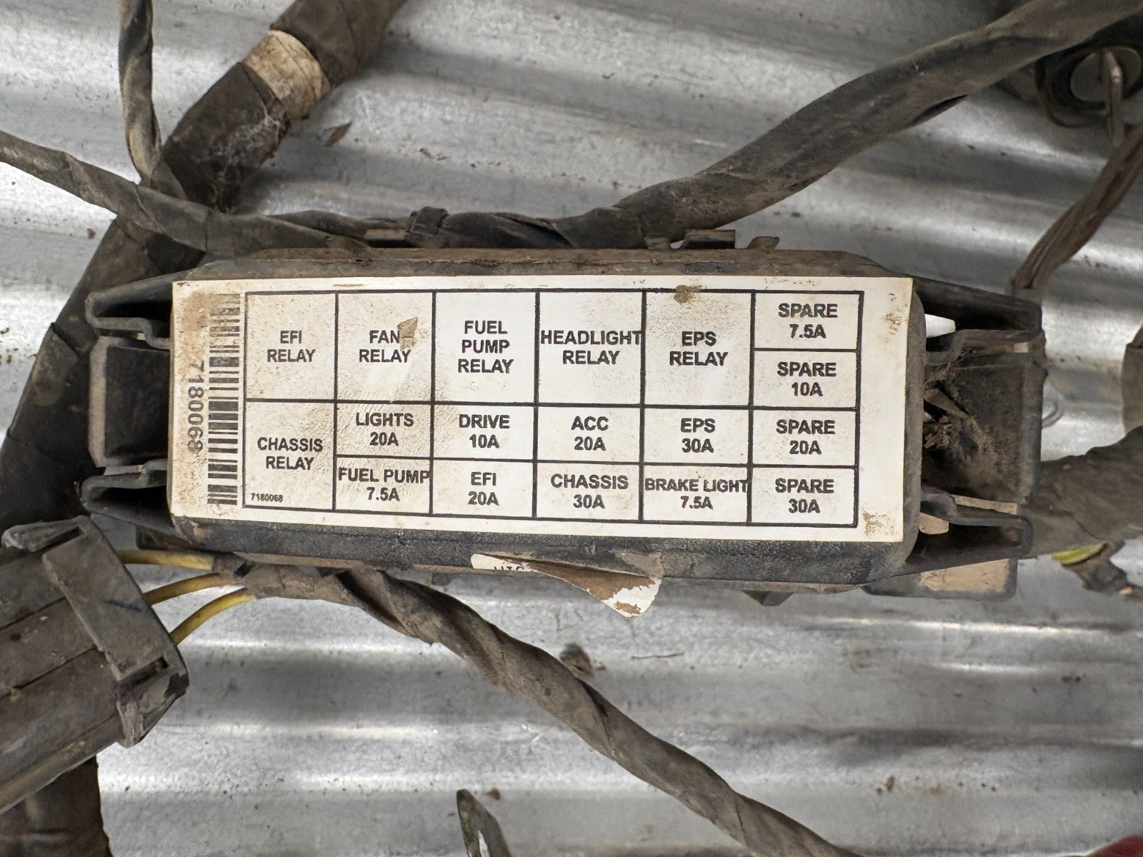 2014 Polaris Ranger 570 EFI Wiring Harness Chassis OEM 2412639