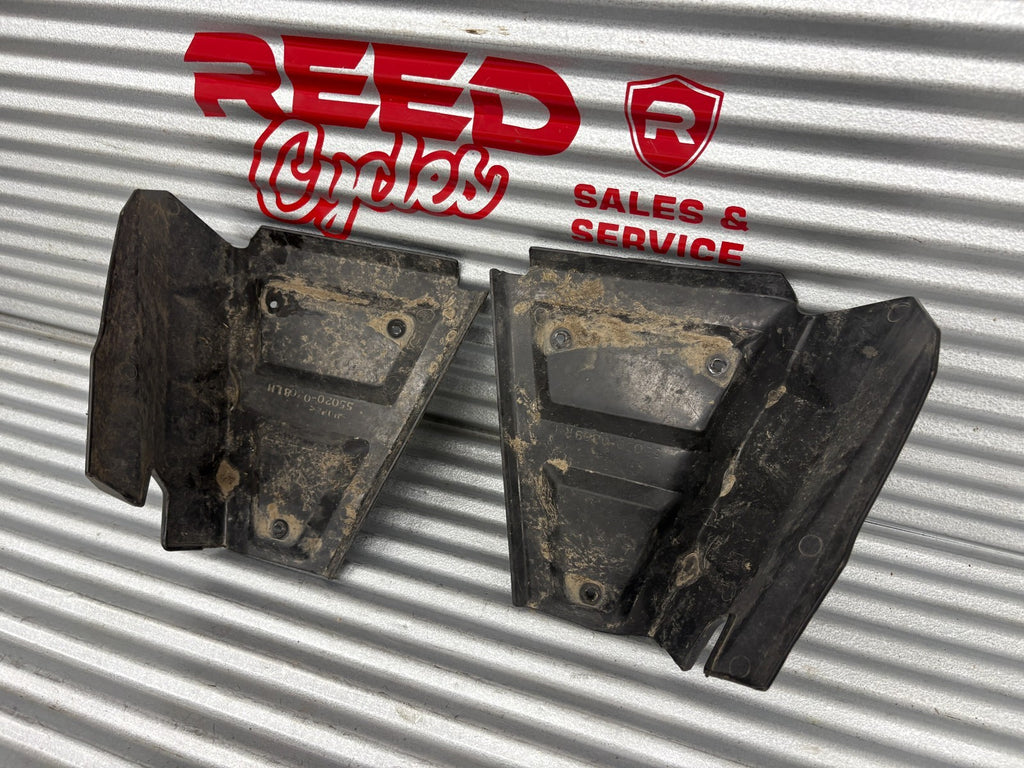 2010 Kawasaki Teryx 750 Control Arm Guards OEM 55020-0308-6Z / 55020-0309-6Z