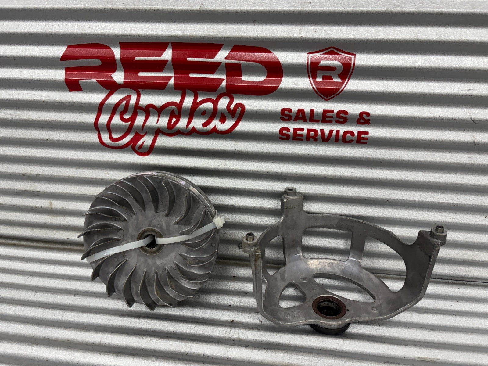 2013 Suzuki KingQuad 750 AXi Primary Drive Clutch with Bracket OEM 21110-31G00