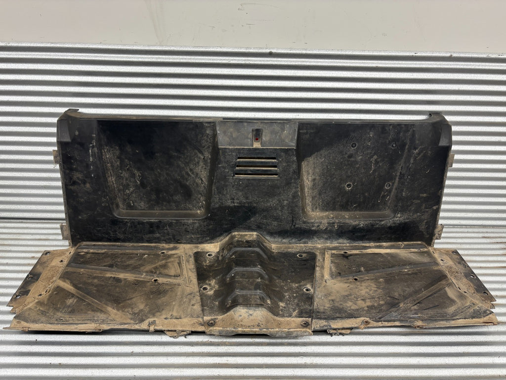 2014 Polaris Ranger 570 Crew EFI Black Rear Floor Base OEM 5438570-070