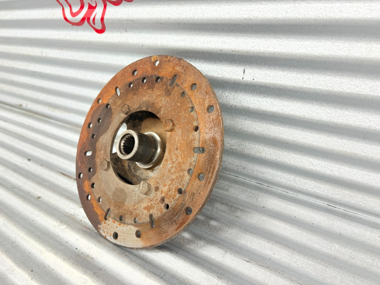 2002 Polaris Sportsman 700 Front Left Wheel Hub & Disc Brake OEM 5131935 5244314