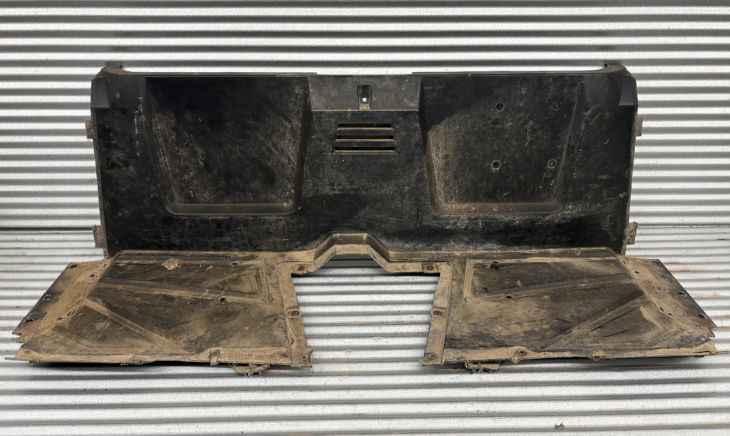 2014 Polaris Ranger 570 Crew EFI Black Rear Floor Base OEM 5438570-070