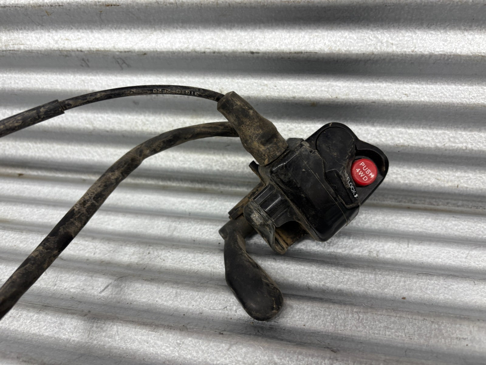 2013 Suzuki KingQuad 750 AXi Thumb Throttle Assembly OEM 57100-27H11