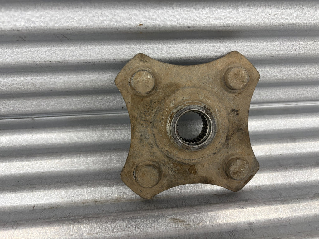 2007 Arctic Cat 400 4x4 ATV Rear Left Wheel Hub & Rotor OEM 1502-462 / 1436-164