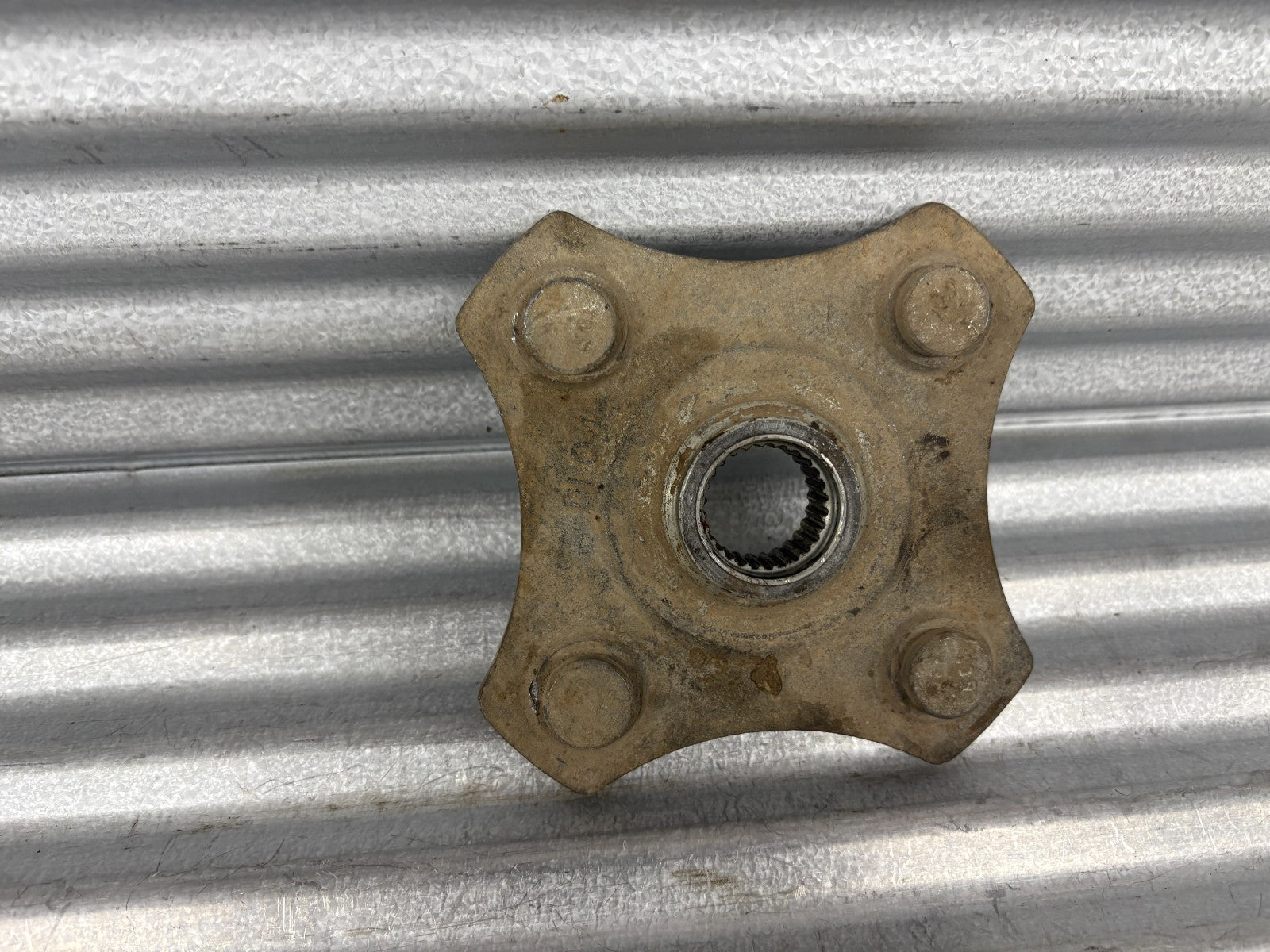 2007 Arctic Cat 400 4x4 ATV Rear Left Wheel Hub & Rotor OEM 1502-462 / 1436-164