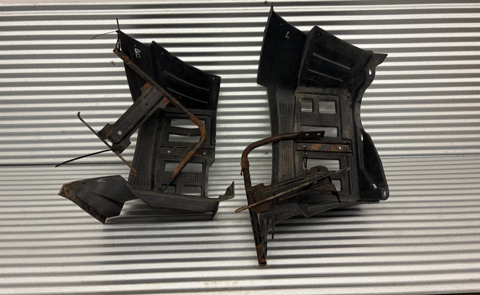 2007 Arctic Cat 400 4x4 ATV Footwell Set Left & Right OEM 2406-429 / 2406-428