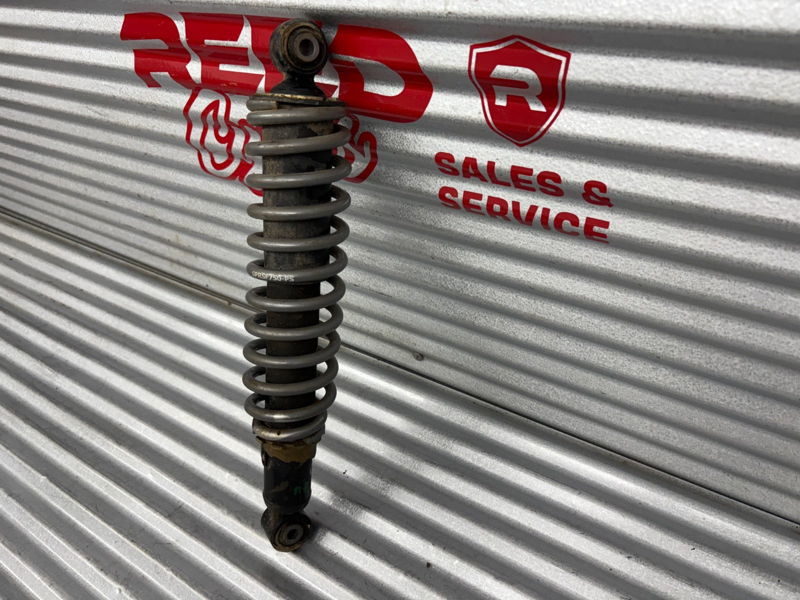 2013 Suzuki KingQuad 750 AXi Front Right Shock Absorber OEM 52100-31G20-019