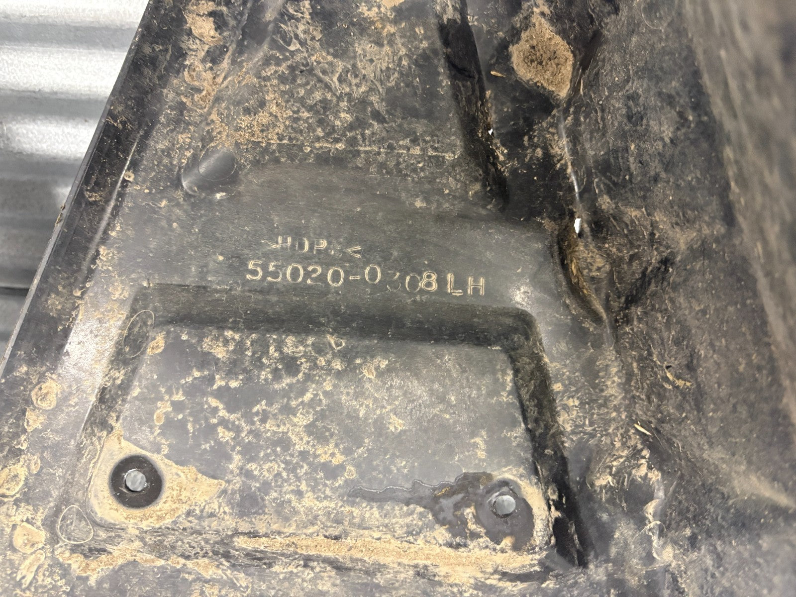 2010 Kawasaki Teryx 750 Control Arm Guards OEM 55020-0308-6Z / 55020-0309-6Z