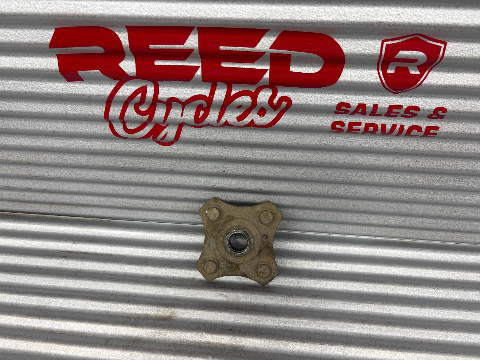 2007 Arctic Cat 400 4x4 ATV Rear Left Wheel Hub & Rotor OEM 1502-462 / 1436-164