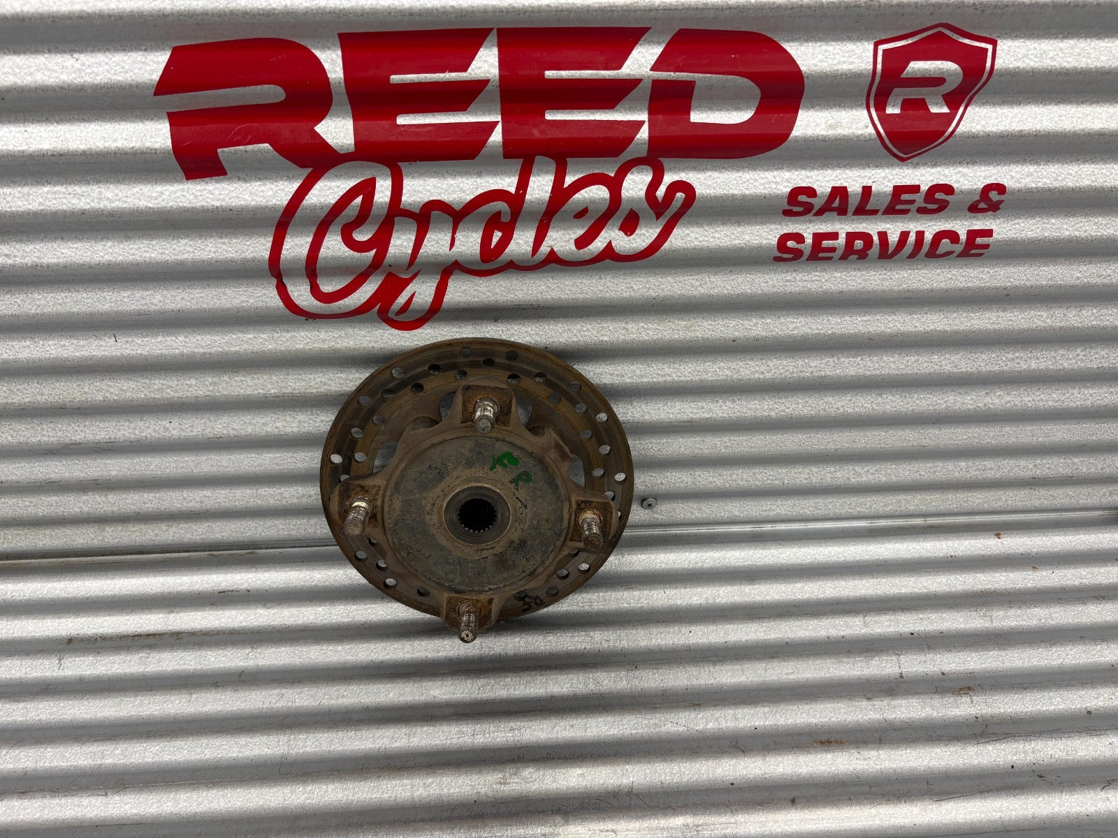 2010 Kawasaki Teryx 750 Front Right Wheel Hub with Disc Brake Rotor OEM 49030