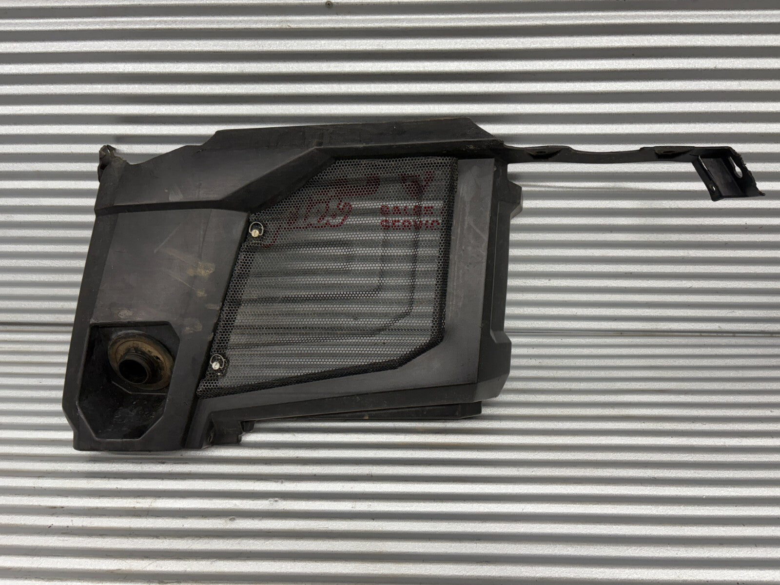 2013-2019 Polaris Brutus HDO Left Black Rear Fender w/ Rocker Panel 5439007-070