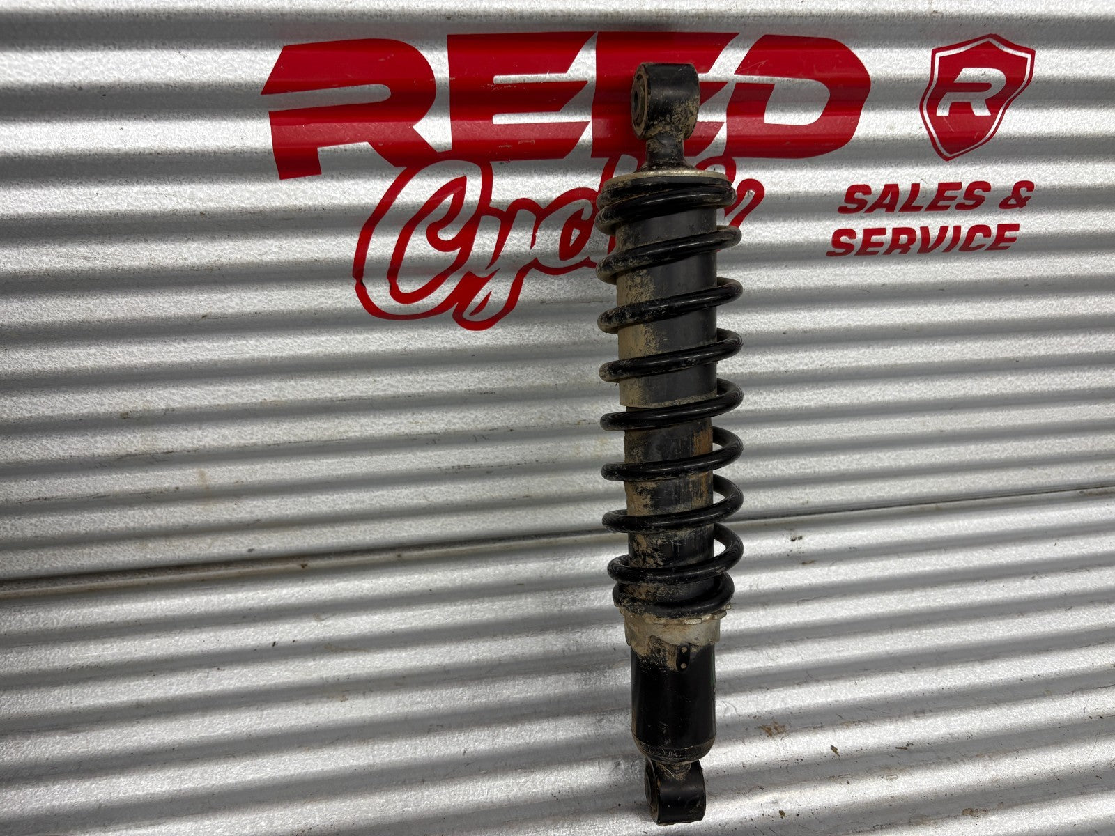 2013 Suzuki KingQuad 750 AXi Left Rear Shock OEM 62100-31G20-019