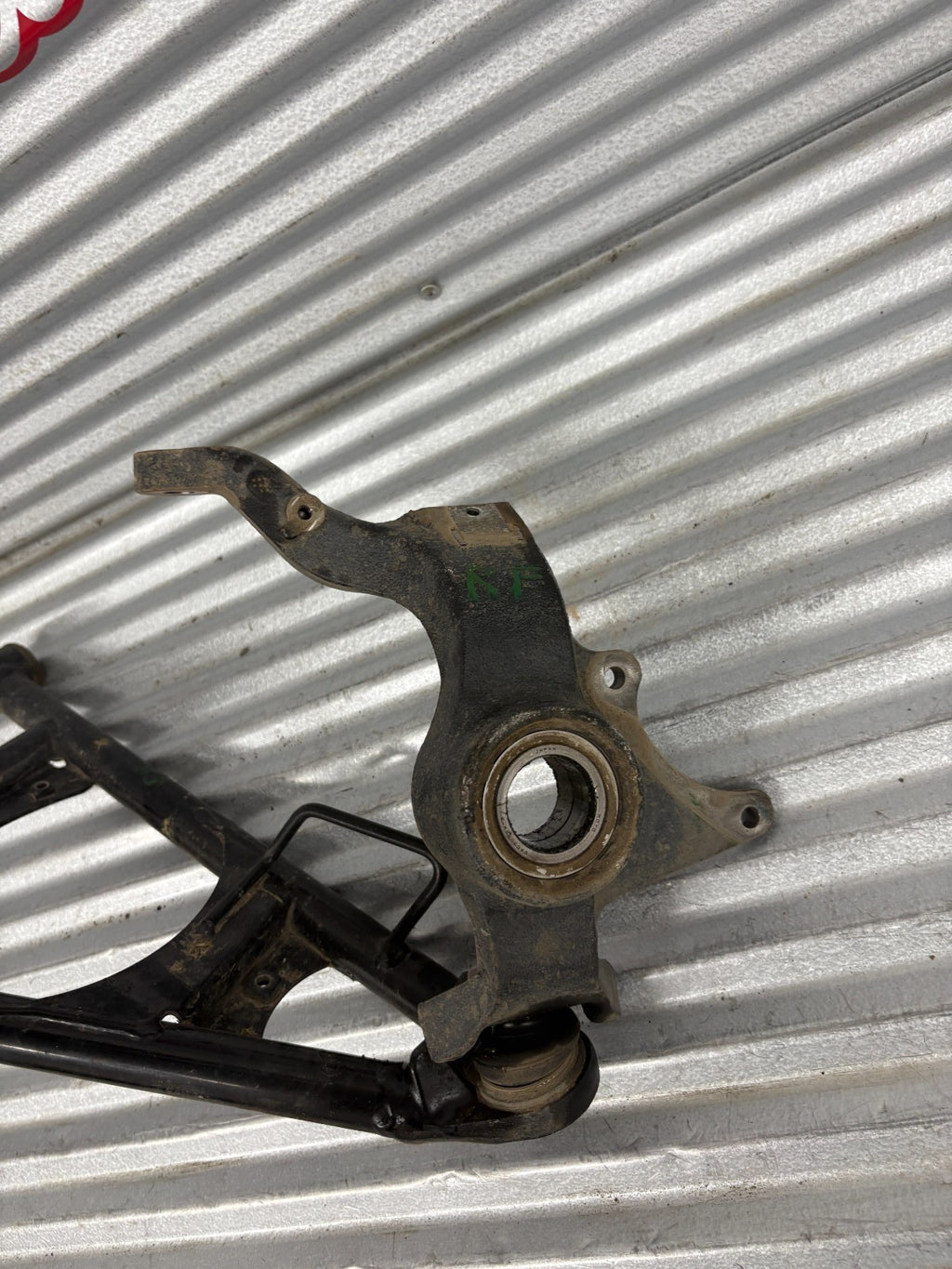 2010 Kawasaki Teryx 750 Right Front Knuckle & Upper A-Arm OEM 39186-0097