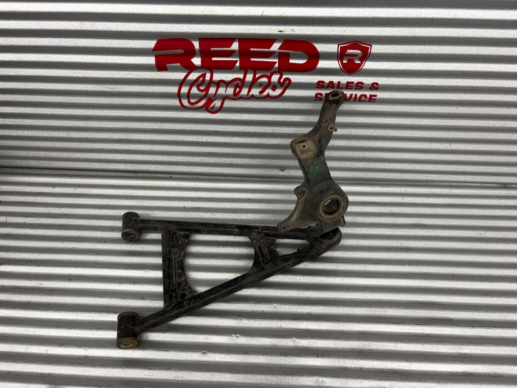2010 Kawasaki Teryx 750 Left Front Knuckle with A-Arm OEM 39186-0096