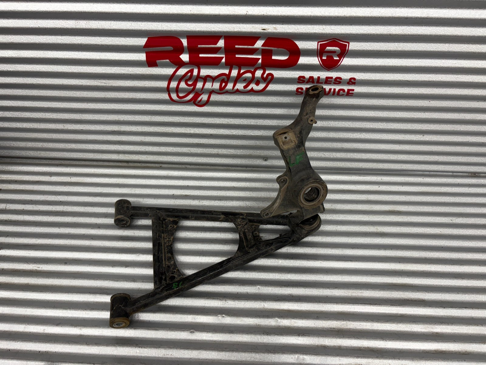 2010 Kawasaki Teryx 750 Left Front Knuckle with A-Arm OEM 39186-0096