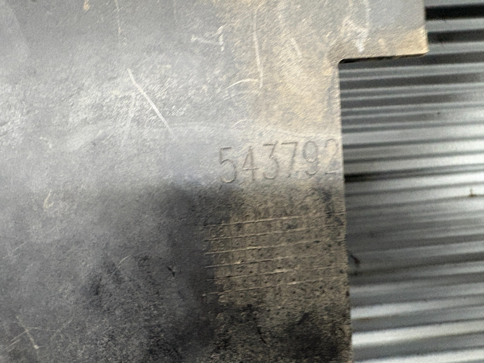 2014 Polaris Ranger 570 Crew EFI Black Front Floor OEM 5437927-070