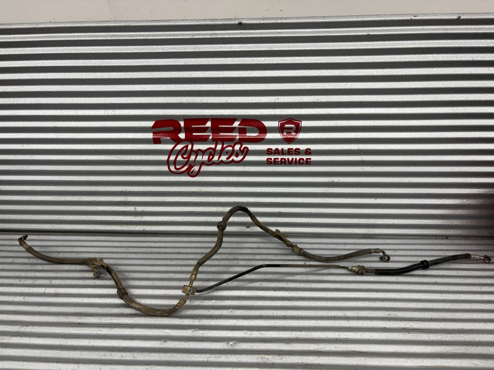 2013 Suzuki KingQuad 750 AXi Front Brake Hose Lines Set OEM 59240-31G50