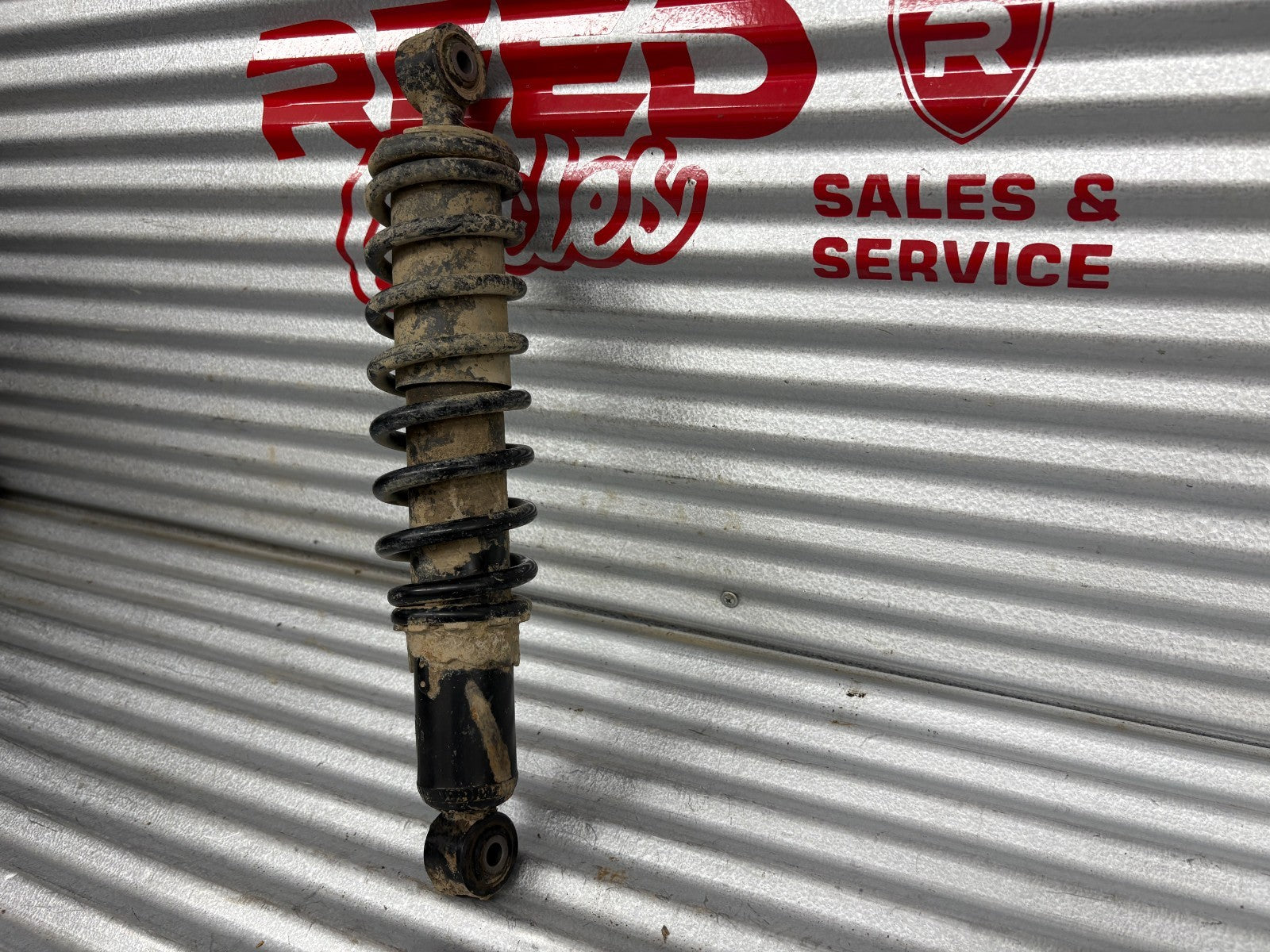 2013 Suzuki KingQuad 750 AXi Left Rear Shock OEM 62100-31G20-019
