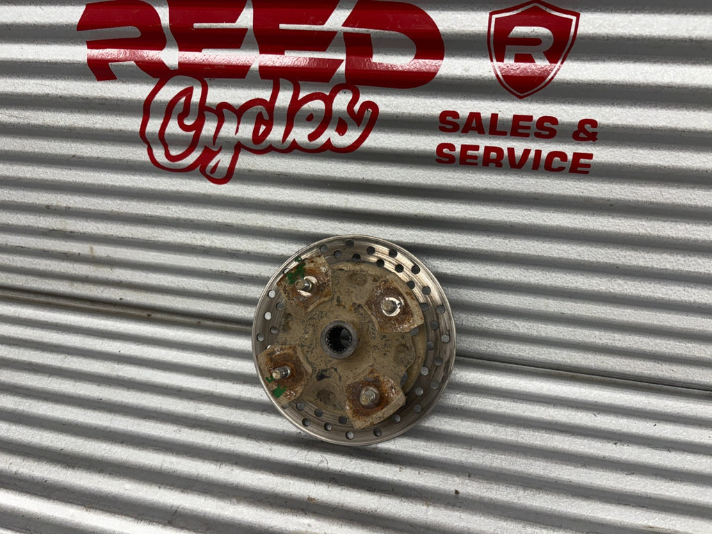 2013 Suzuki KingQuad 750 AXi Front Right Hub and Rotor OEM 54110-31G00