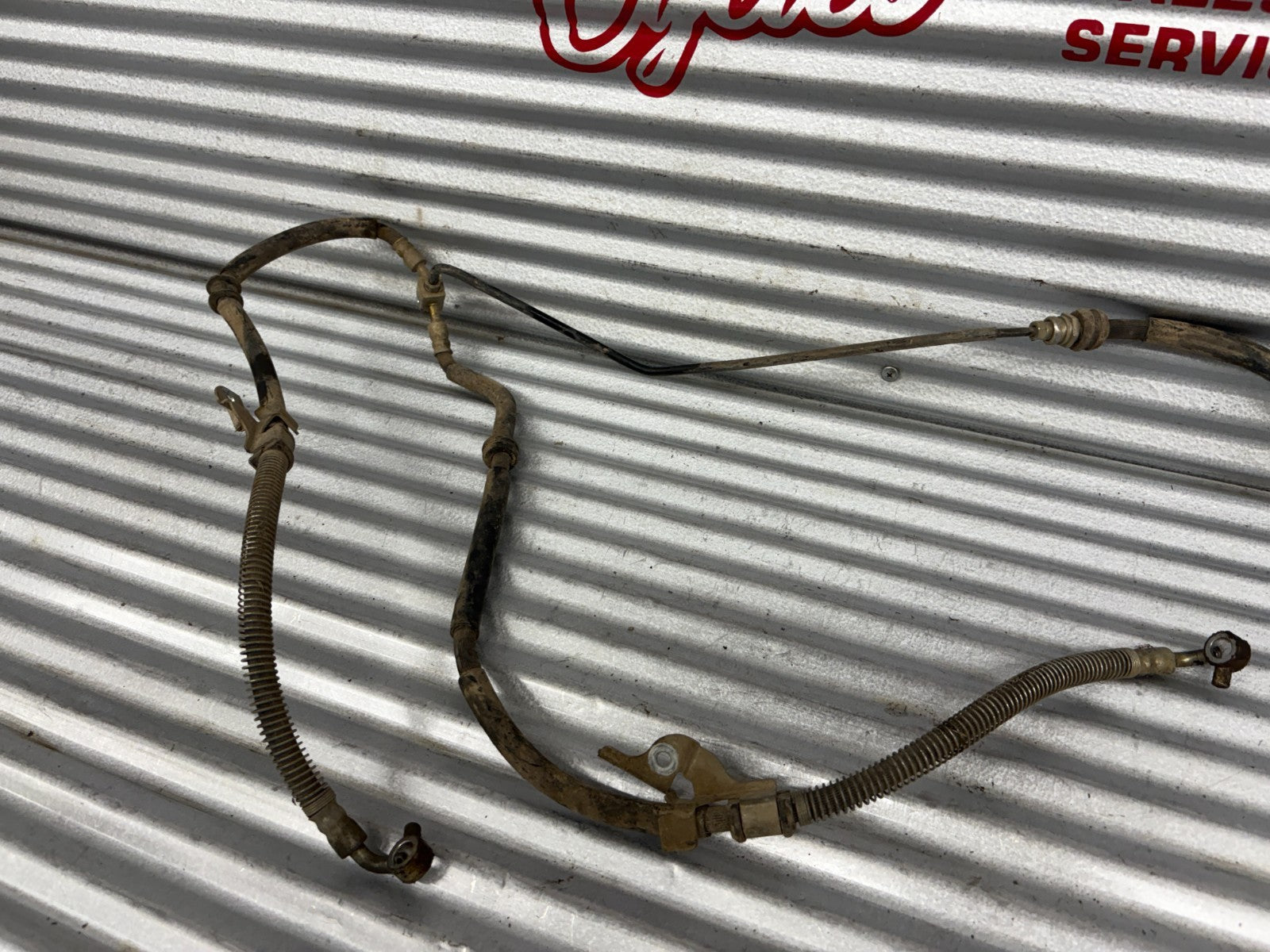 2013 Suzuki KingQuad 750 AXi Front Brake Hose Lines Set OEM 59240-31G50