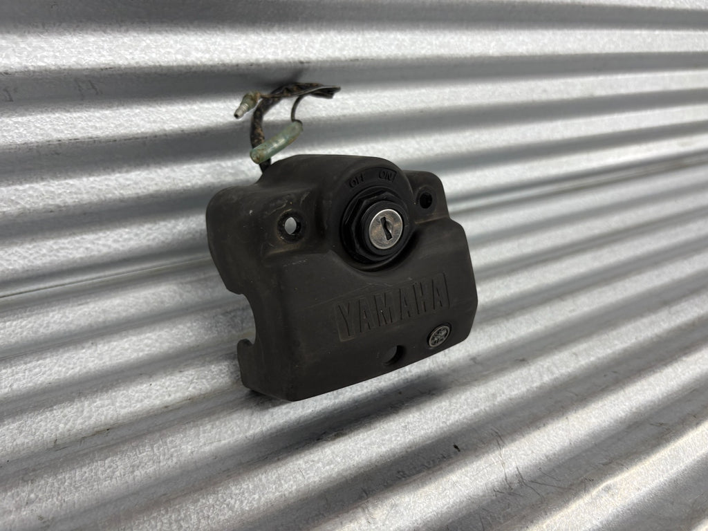 2000 Yamaha Blaster YFS200 Handlebar Protector and Ignition OEM 2GU-26124-01-00