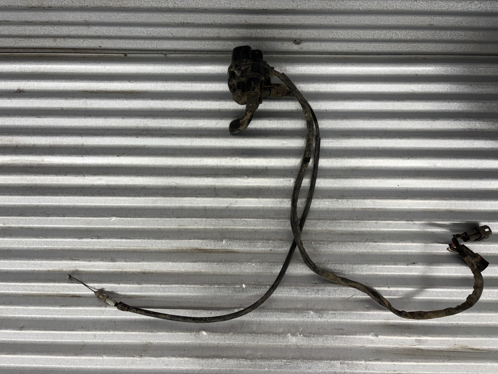 2013 Suzuki KingQuad 750 AXi Thumb Throttle Assembly OEM 57100-27H11