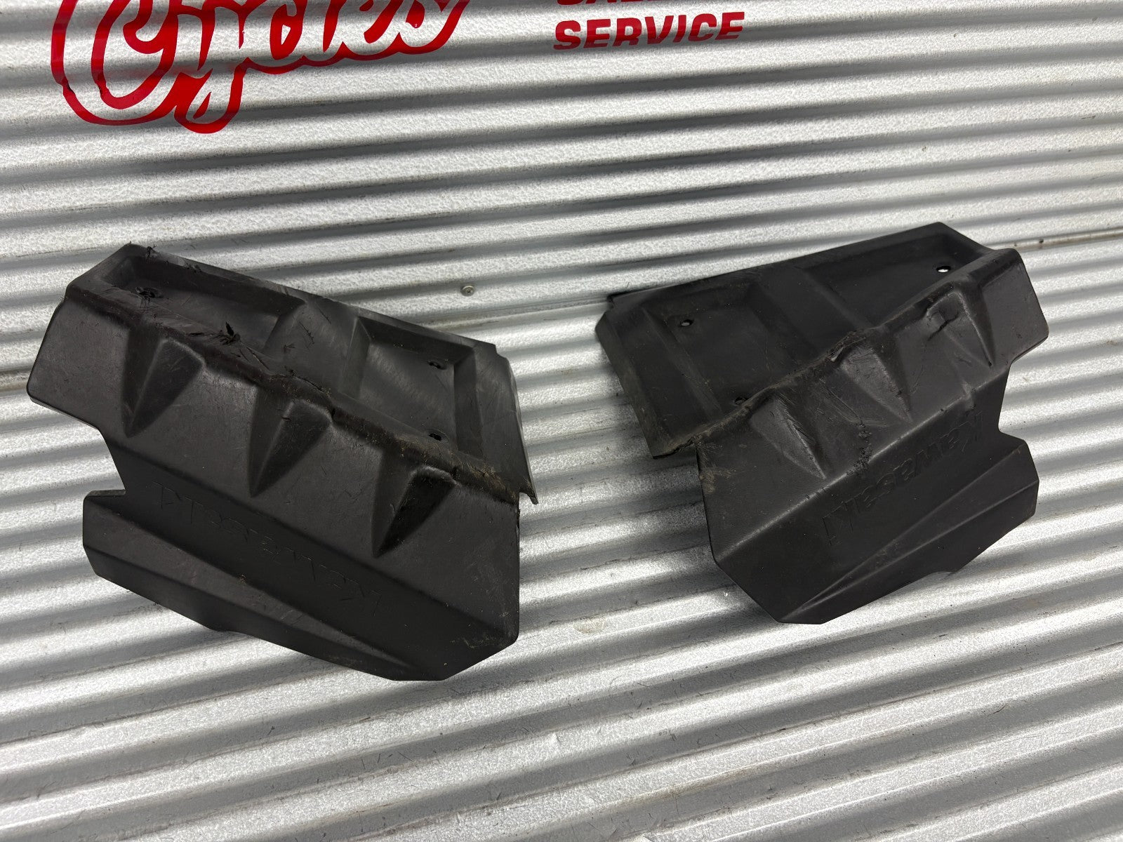 2010 Kawasaki Teryx 750 Control Arm Guards OEM 55020-0308-6Z / 55020-0309-6Z