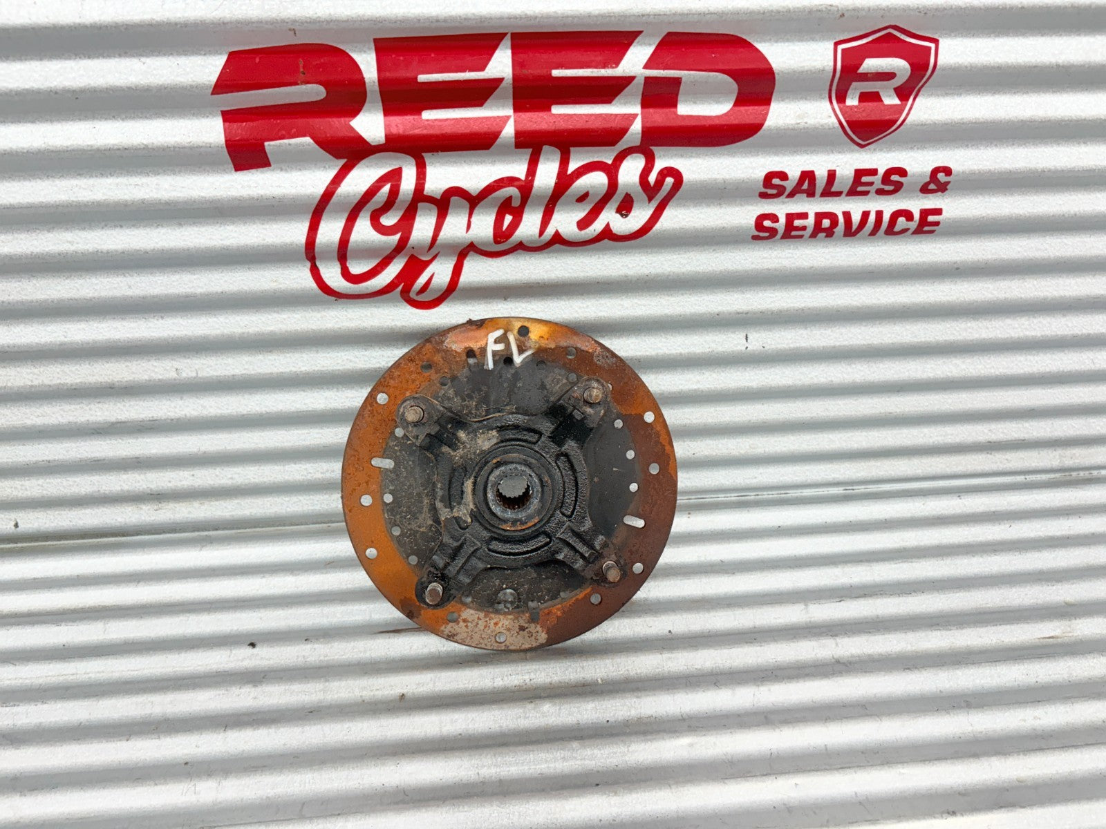 2002 Polaris Sportsman 700 Front Left Wheel Hub & Disc Brake OEM 5131935 5244314