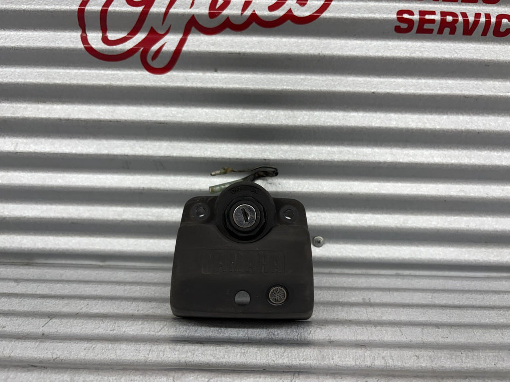 2000 Yamaha Blaster YFS200 Handlebar Protector and Ignition OEM 2GU-26124-01-00