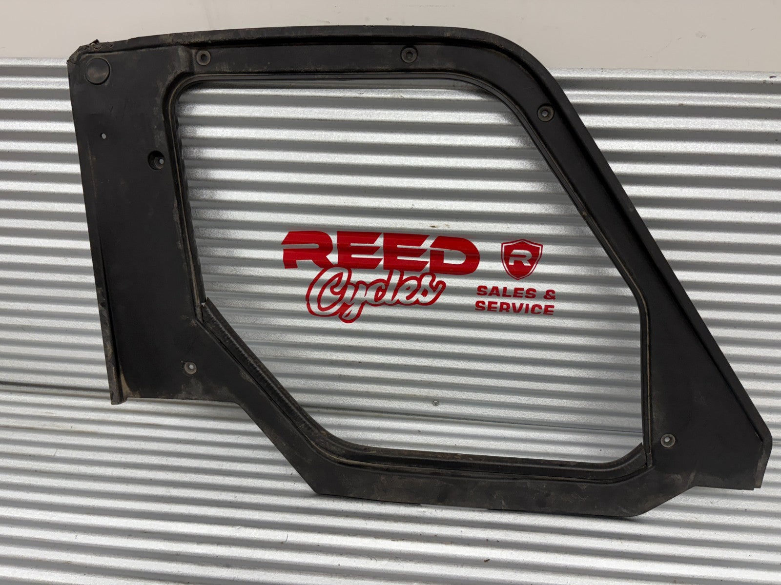 2019 Polaris Ranger XP 1000 Left Front Door Interior Panel Black OEM 5453997-070