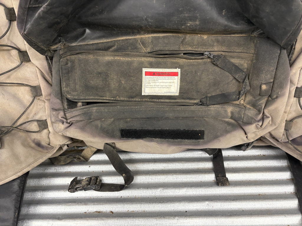 2013 Suzuki KingQuad 750 AXi Rear Back Luggage Rack Seat Bags