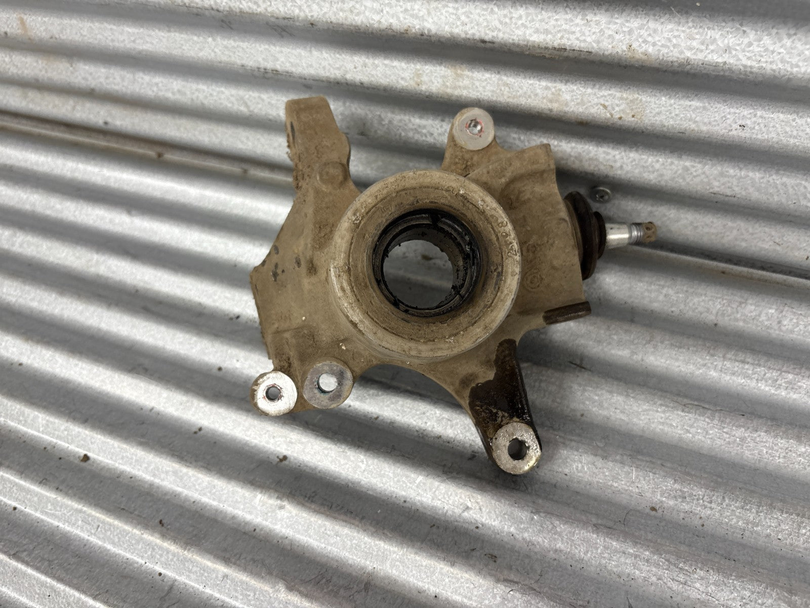 2013 Suzuki KingQuad 750 AXi Steering Knuckle Front Right OEM 51231-31G00