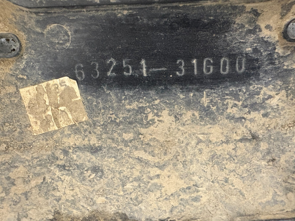 2013 Suzuki KingQuad 750 AXi Rear Fender Cover OEM 63251-31G00