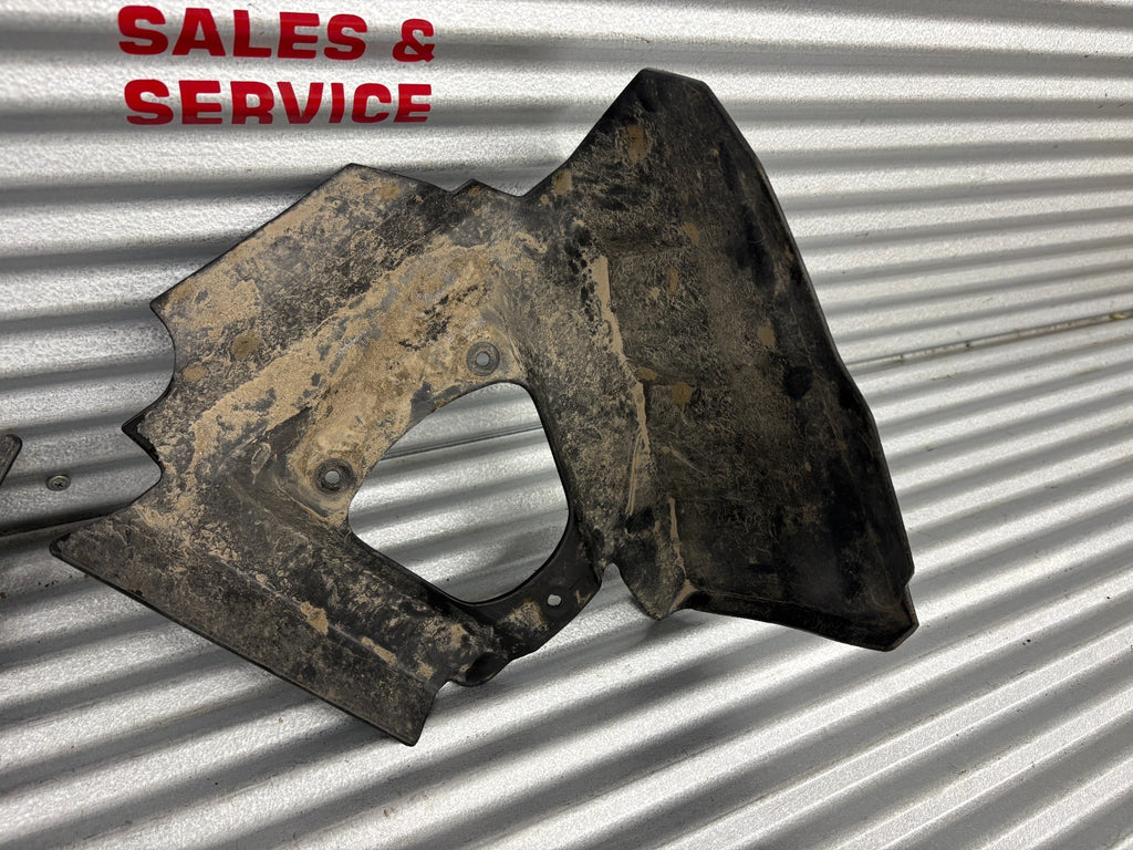 2010 Kawasaki Teryx 750 Left & Right Rear Control Arm Guards OEM EB416
