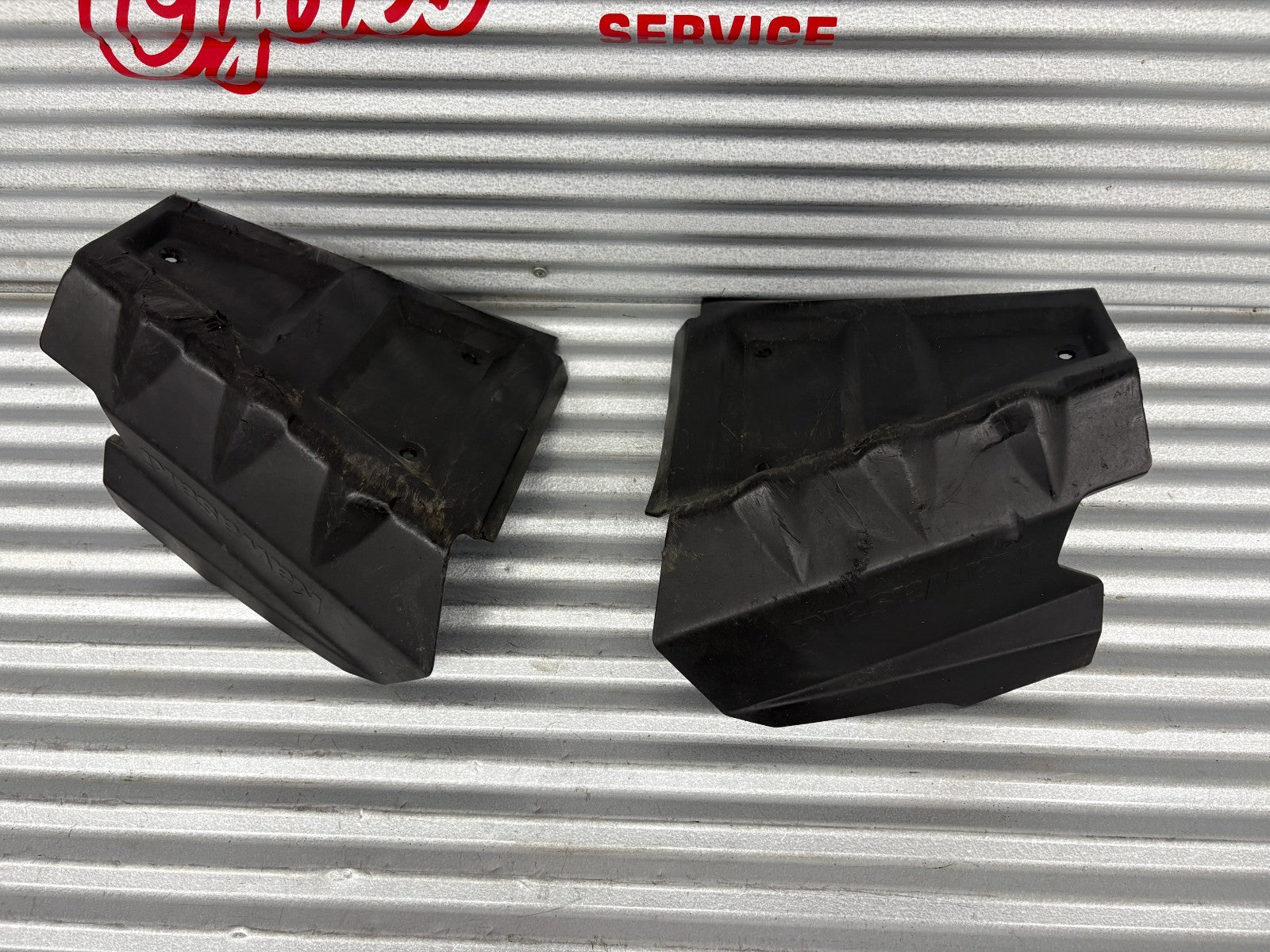 2010 Kawasaki Teryx 750 Control Arm Guards OEM 55020-0308-6Z / 55020-0309-6Z