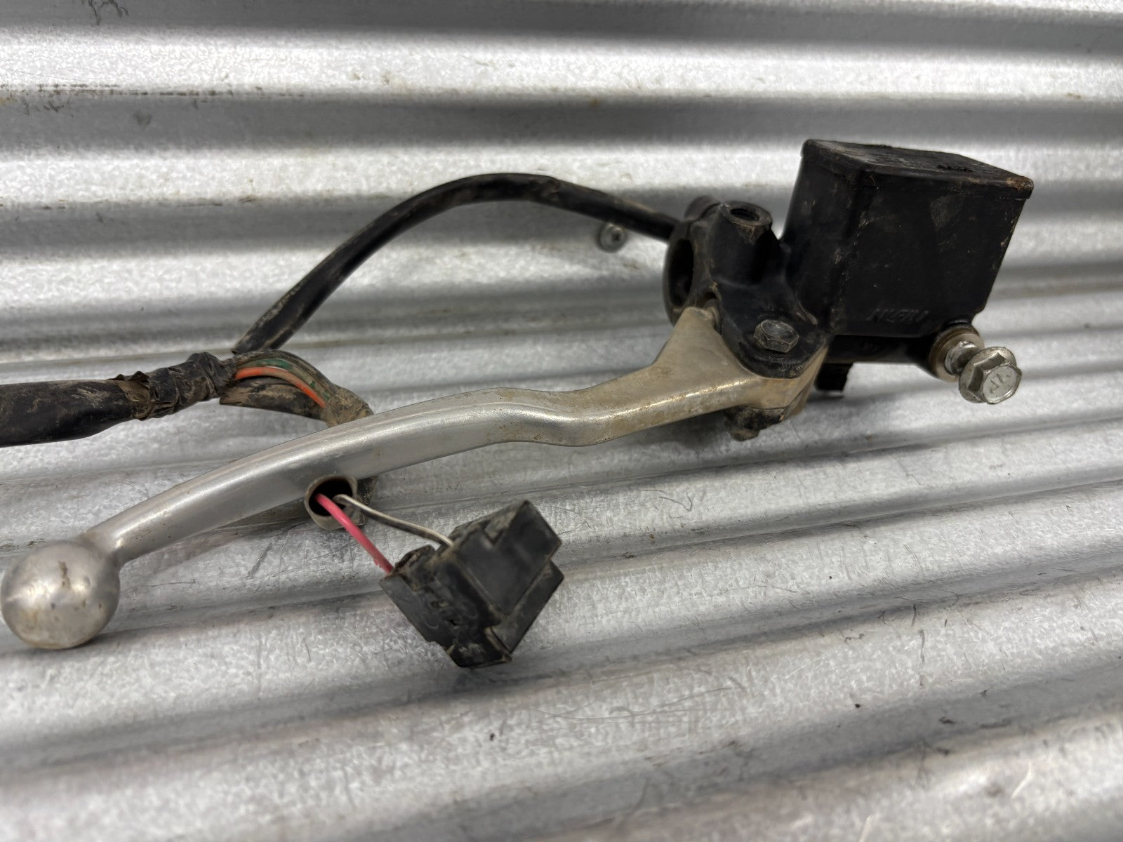 2013 Suzuki KingQuad 750 AXi Front Brake Lever OEM 57421-39D20