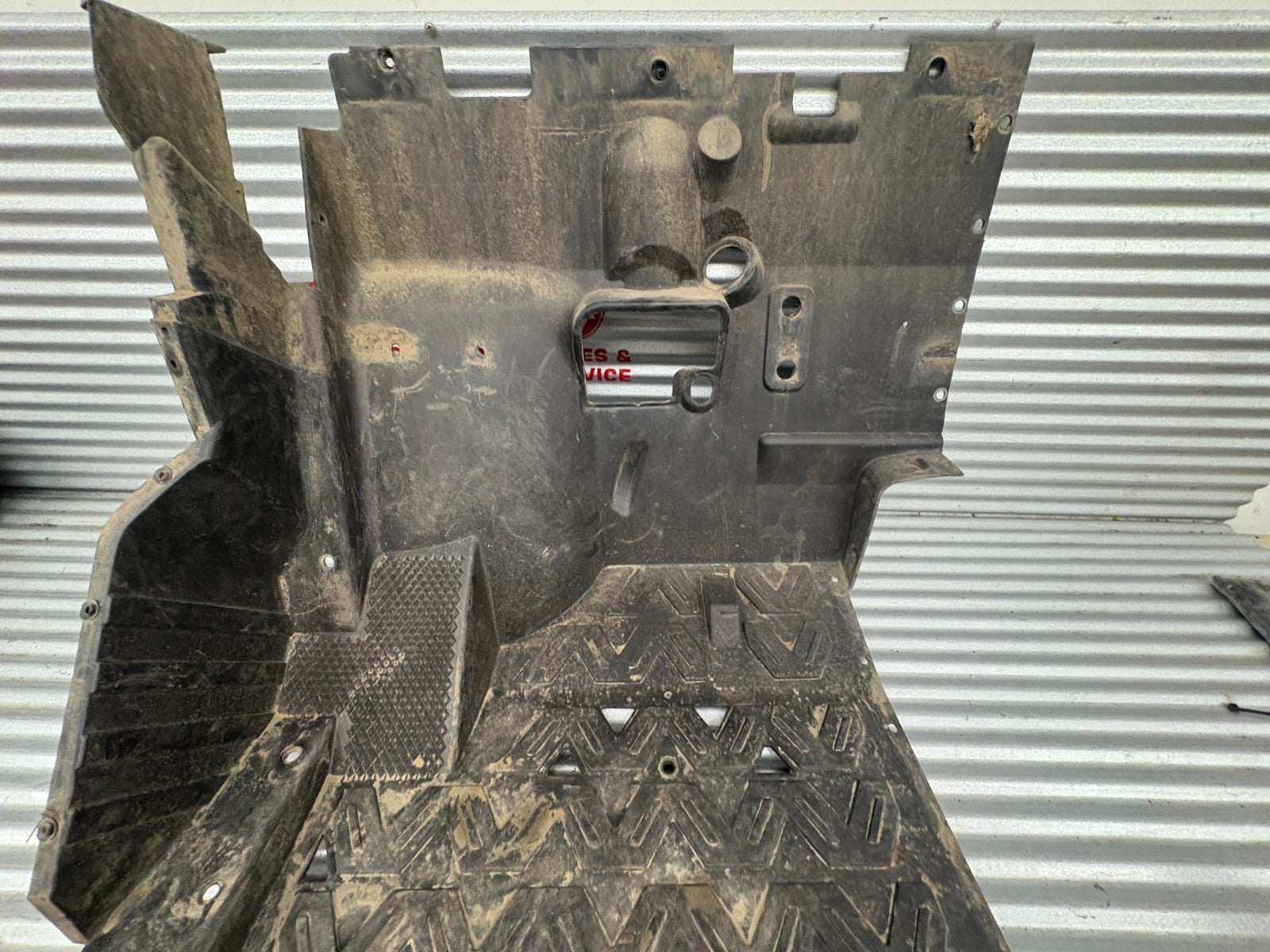 2010 Kawasaki Teryx 750 Left Floor Pan OEM 14091-1755